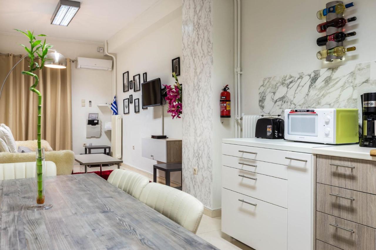 Adorable Flat For 4 Ppl In Kolonaki Apartment Athens Luaran gambar