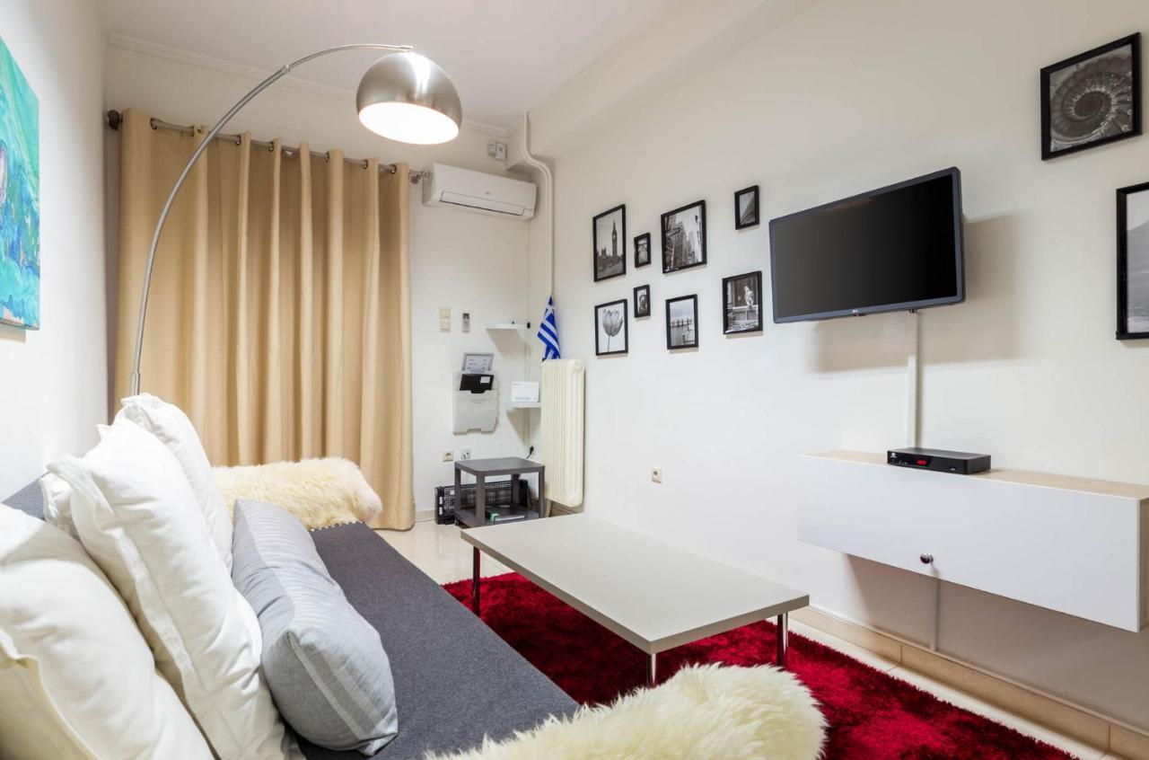 Adorable Flat For 4 Ppl In Kolonaki Apartment Athens Luaran gambar